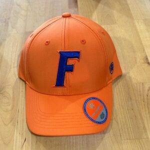 Florida Gators Orange Cap with Blue 'F' Logo